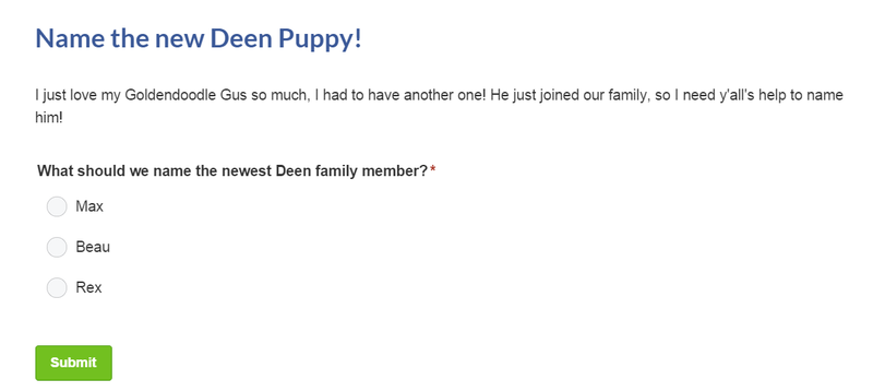 Illustration for article titled Help Paula Deen Name Her Dog That Looks Just LikeĀ Sam Elliott